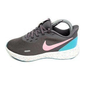 Nike Revolution 5 Running Shoes Athletic Gray Pink CU4830-001 Women's Size 6.5
